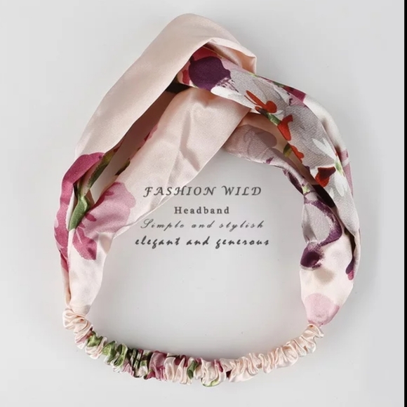 Nikkiwallflower Accessories - Floral Handkerchief Headband